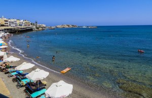 Spiaggia di Hersonissos. quelliconlavaligia