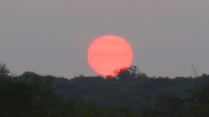Tramonto sudafricano. quelliconlavaligia