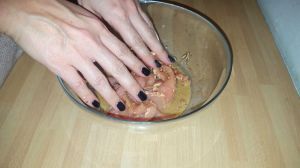 Mescolare il composto